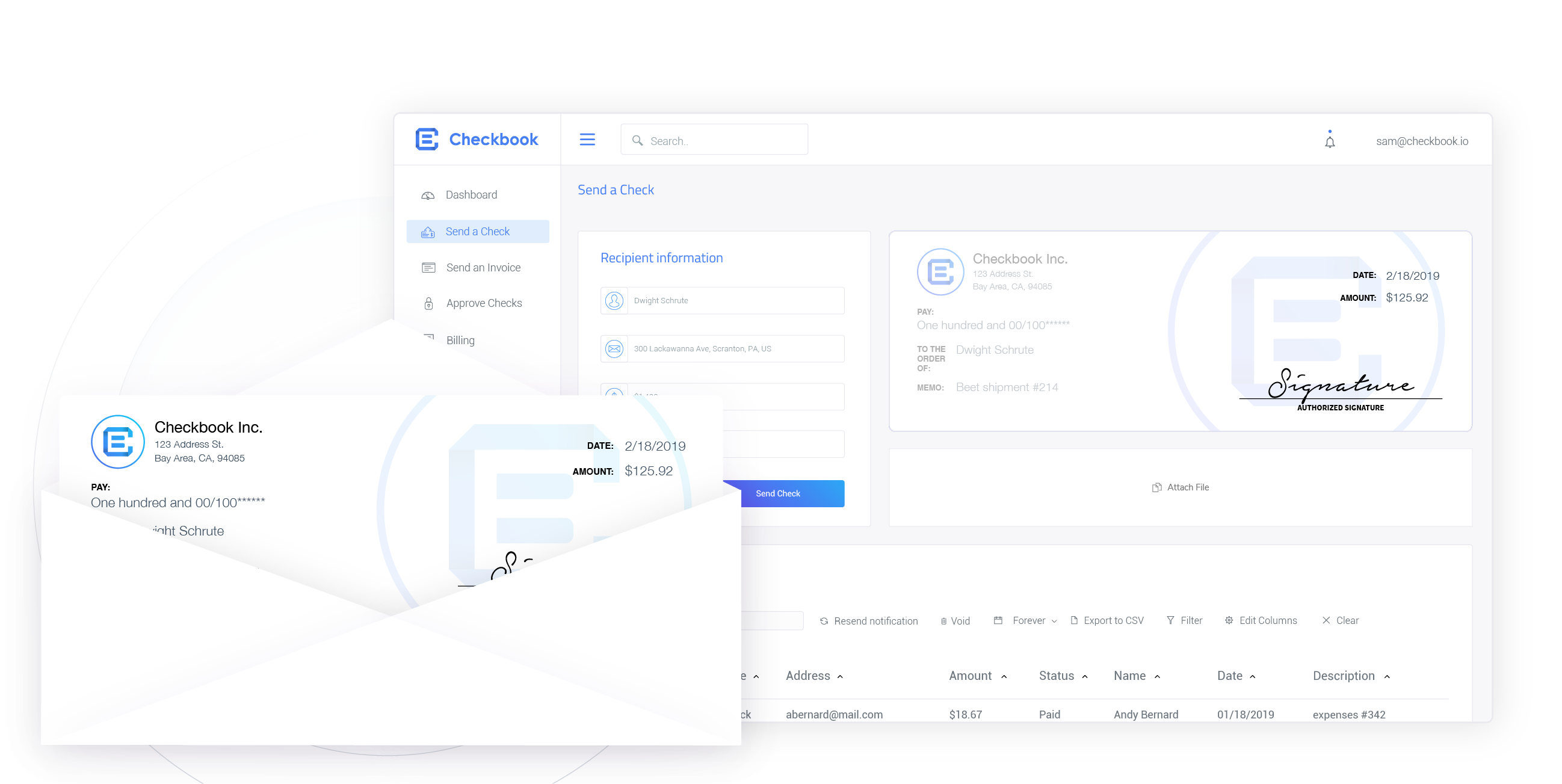 Programmatically Mail Paper Checks